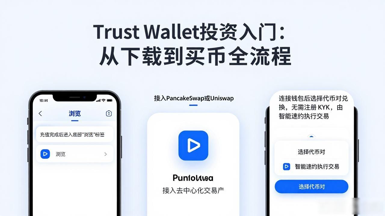 Trust Wallet投资入门：从下载到买币全流程