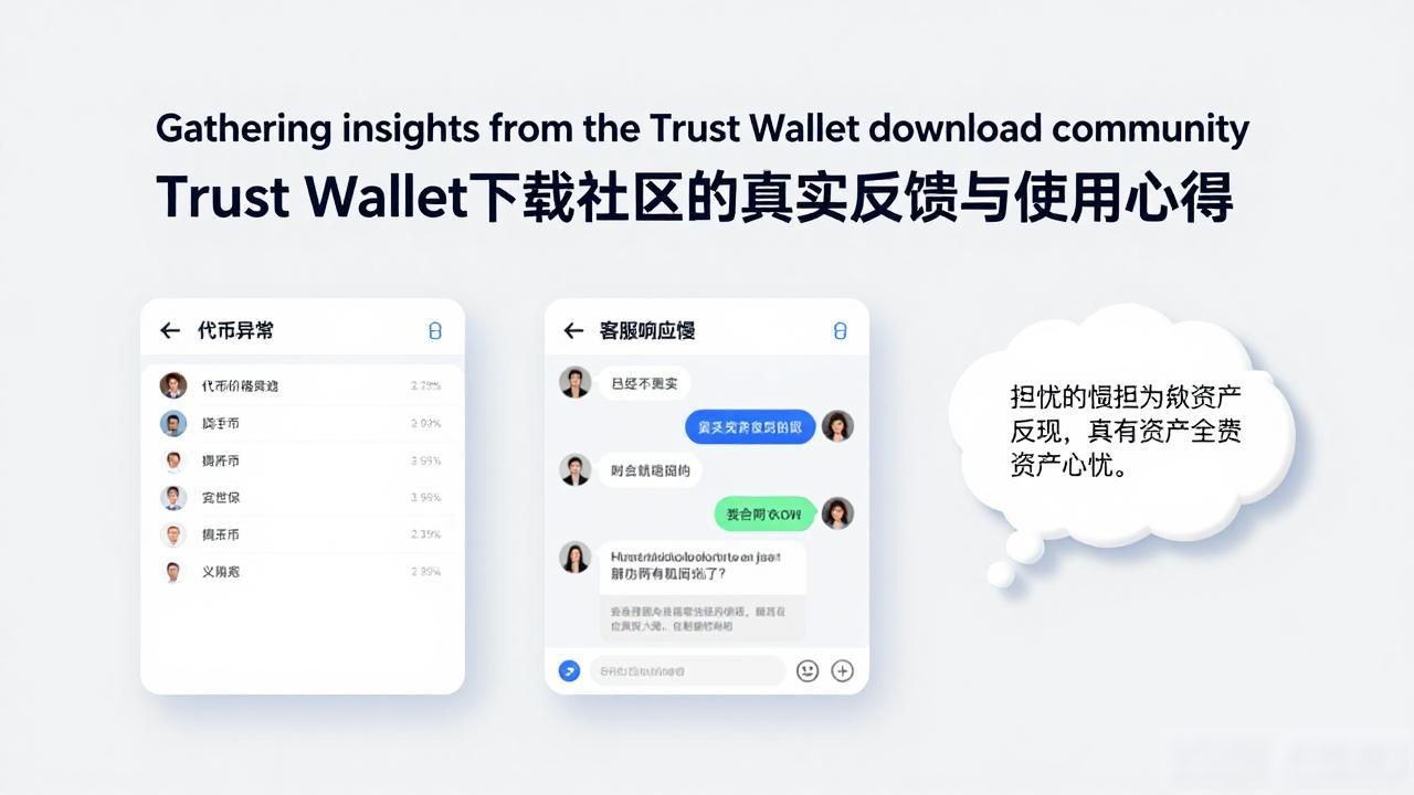 Gathering insights from the Trust Wallet download community Trust Wallet下载社区的真实反馈与使用心得