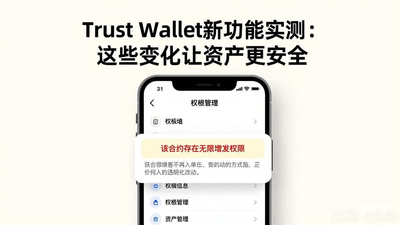 Trust Wallet新功能实测：这些变化让资产更安全