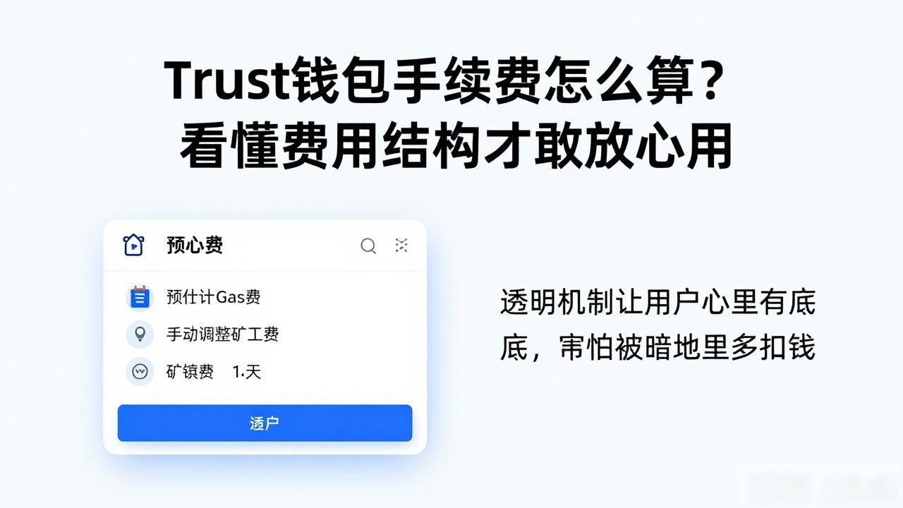 Trust钱包手续费怎么算？看懂费用结构才敢放心用