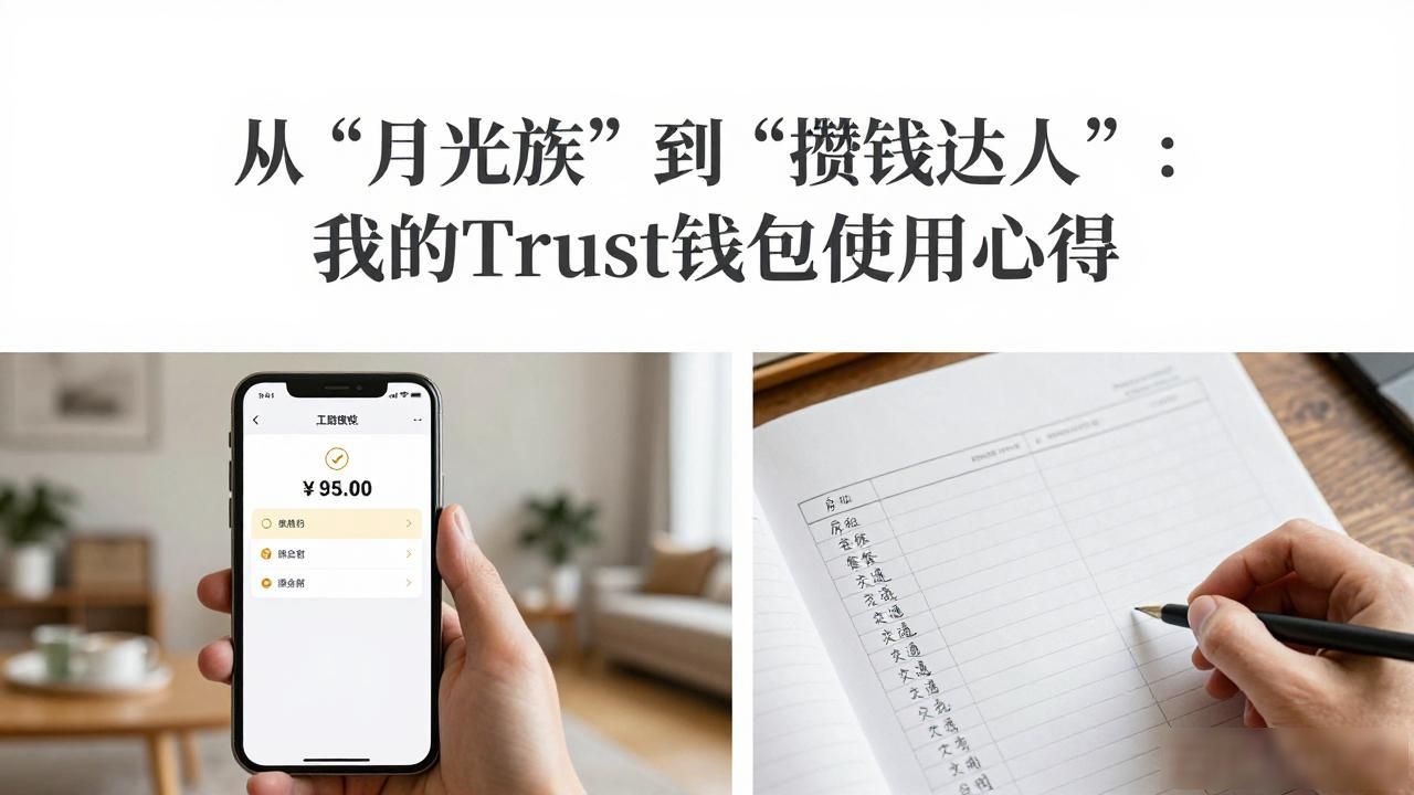 从“月光族”到“攒钱达人”：我的Trust钱包使用心得