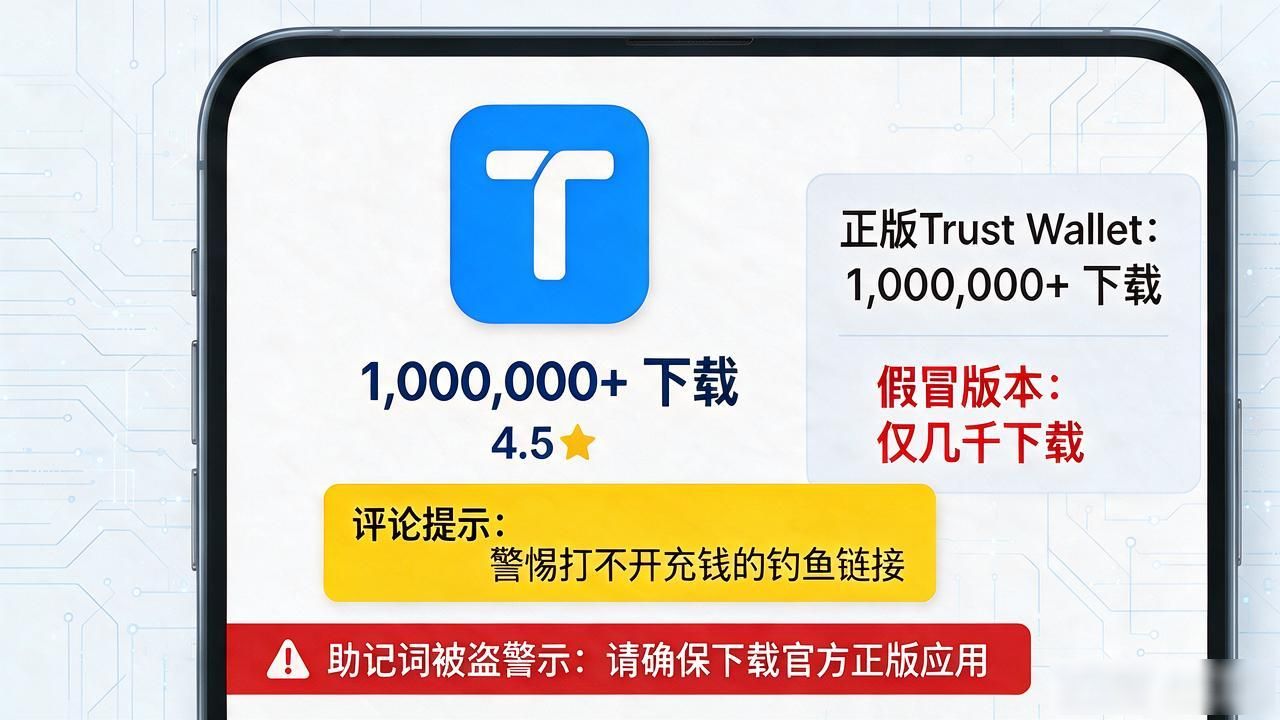 Trust Wallet下载别踩坑：应用商店找正版就这几招
