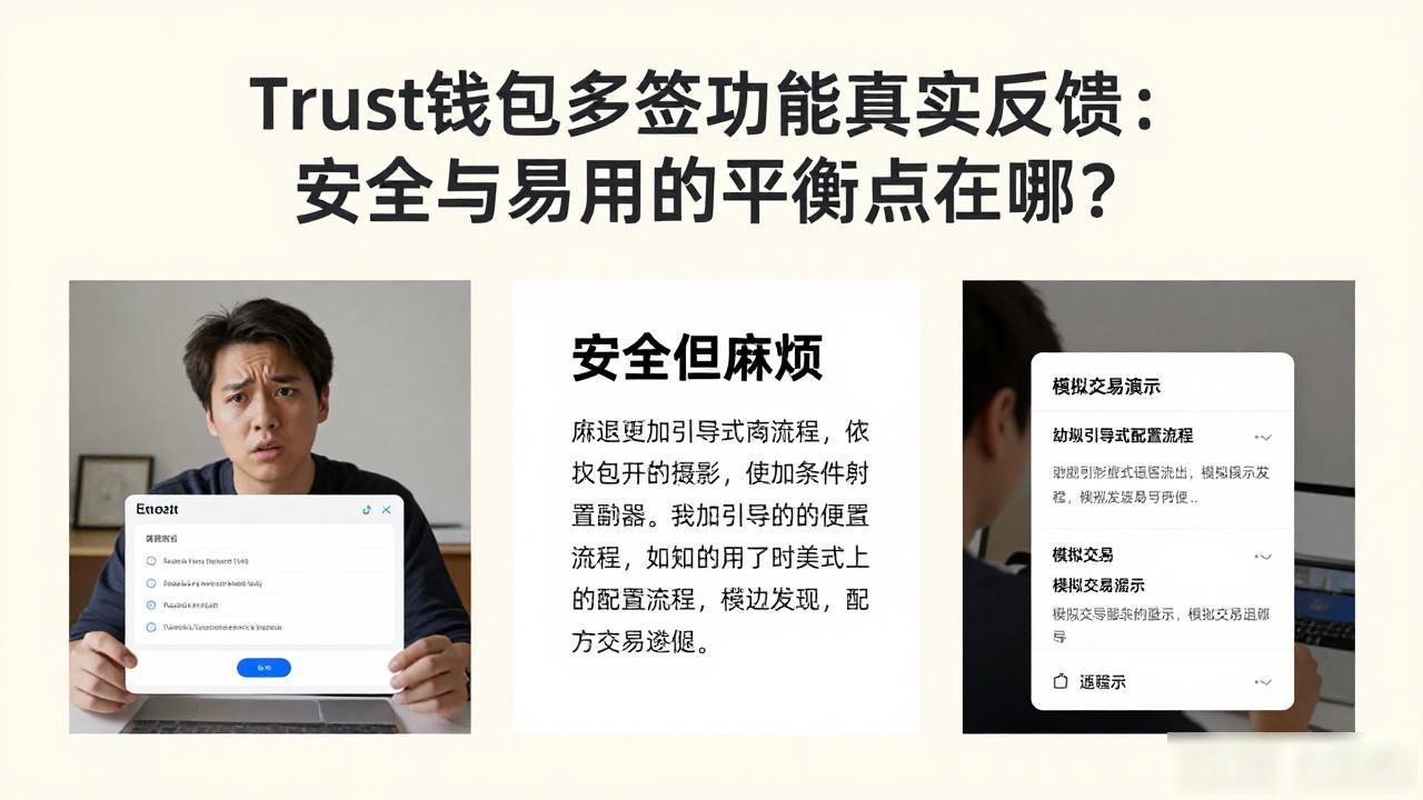 Trust钱包多签功能真实反馈：安全与易用的平衡点在哪？