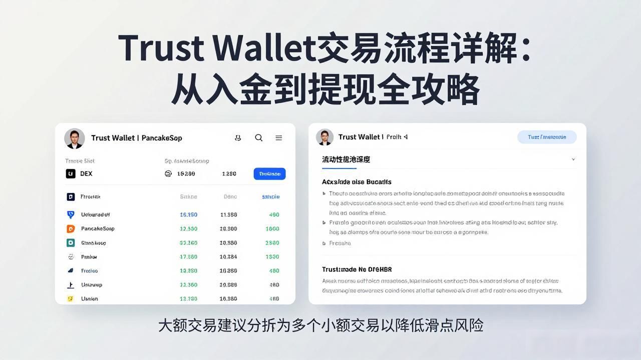 Trust Wallet交易流程详解：从入金到提现全攻略