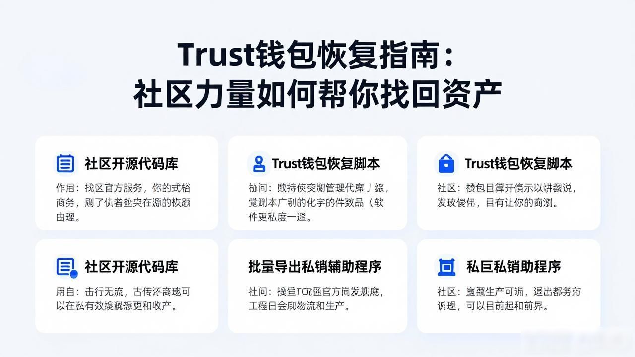 Trust钱包恢复指南：社区力量如何帮你找回资产