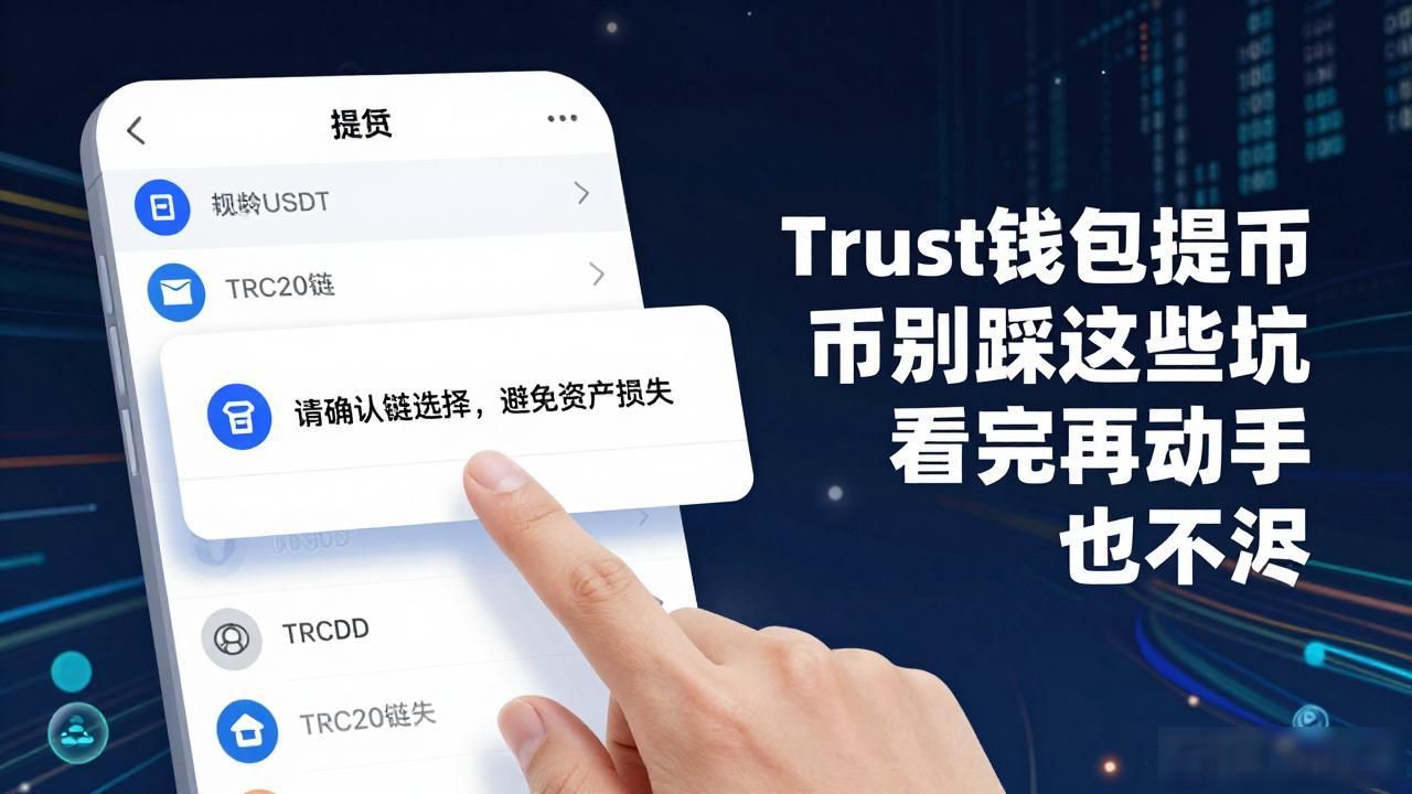 Trust钱包提币别踩这些坑，看完再动手也不迟
