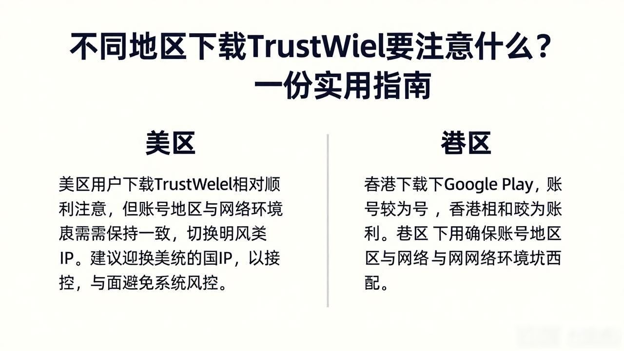 不同地区下载Trust Wallet要注意什么？一份实用指南