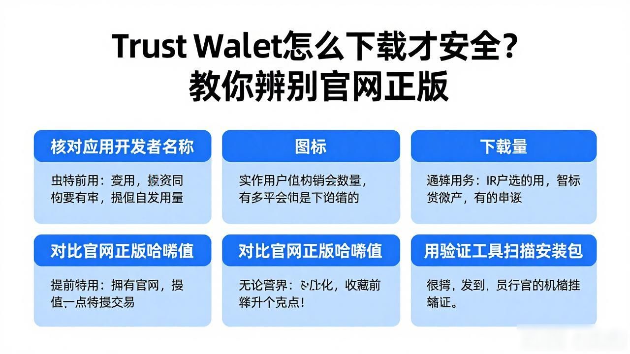 Trust Wallet怎么下载才安全？教你辨别官网正版