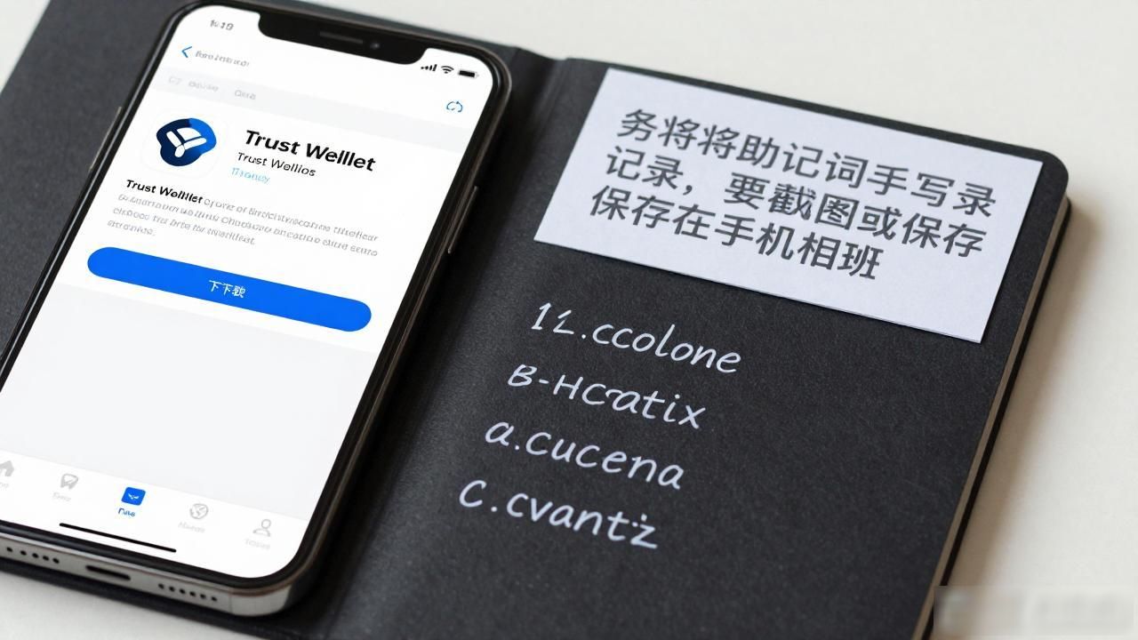新用户如何在官网下载Trust Wallet？3步避开钓鱼陷阱保护投资安全