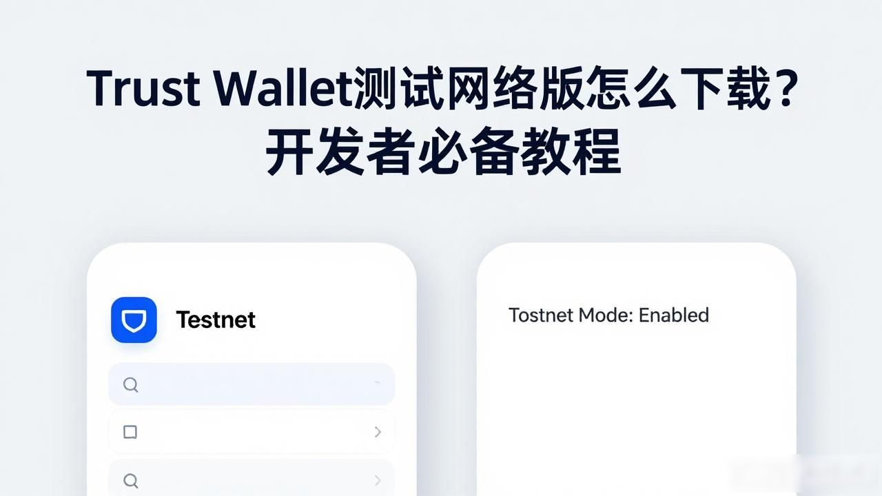 Trust Wallet测试网络版怎么下载？开发者必备教程