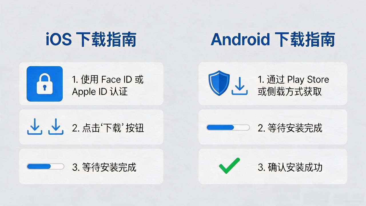 User connection points in Trust Wallet download processes_Trust Wallet download process on iOS and Android_download Trust Wallet from official website