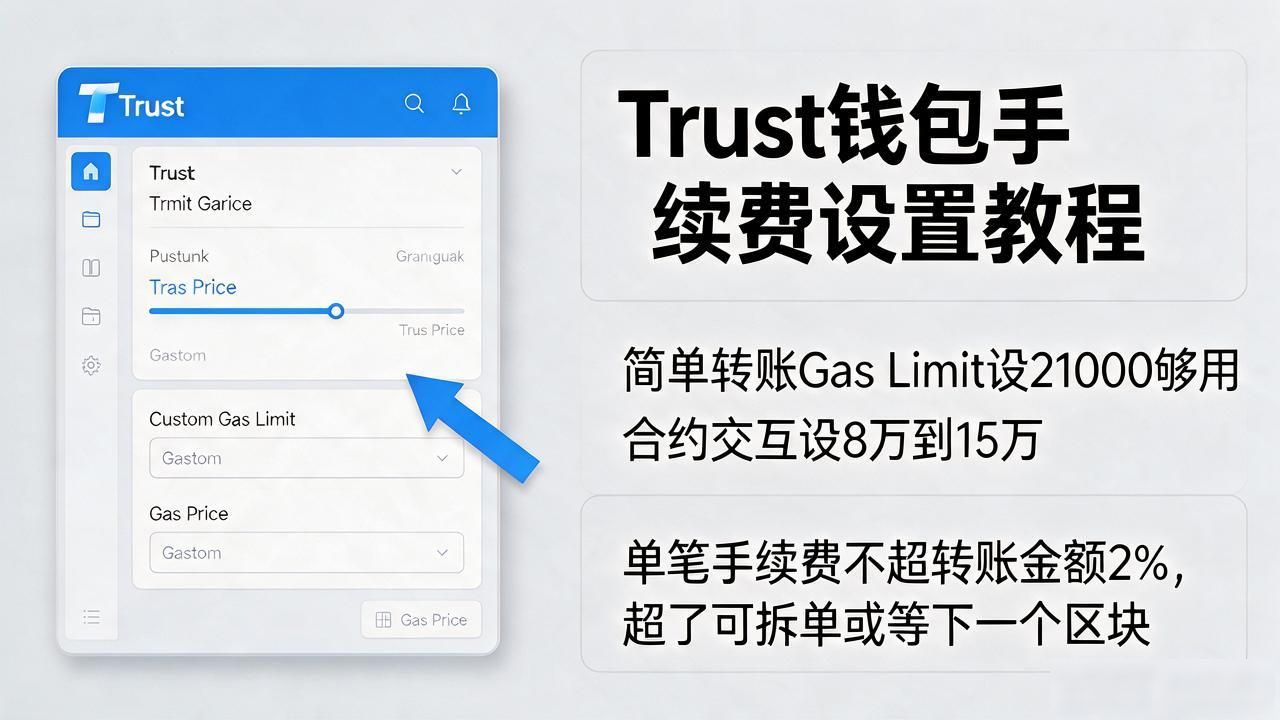 Trust钱包手续费设多少不亏？普通用户预算设置实操参考