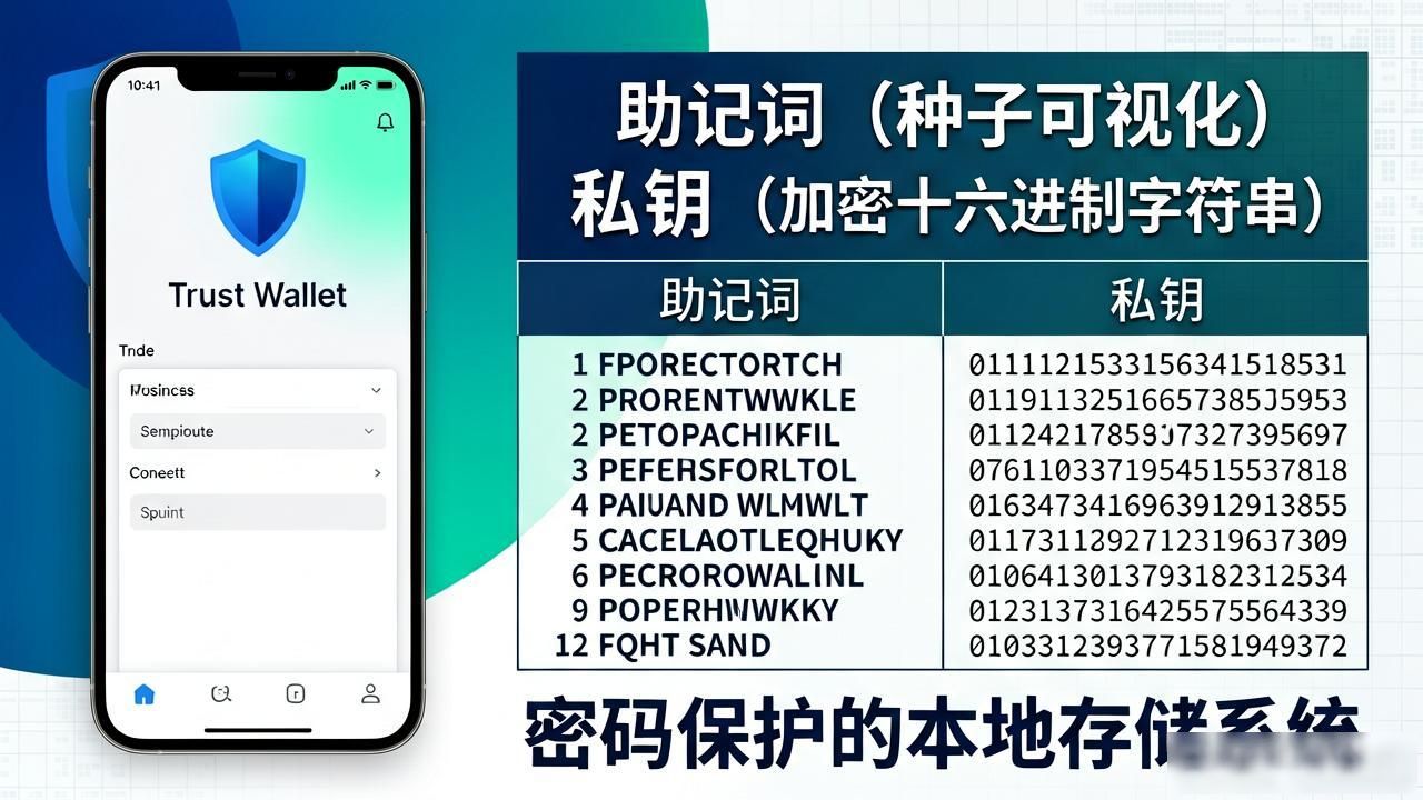 Trust钱包里的助记词去哪了？