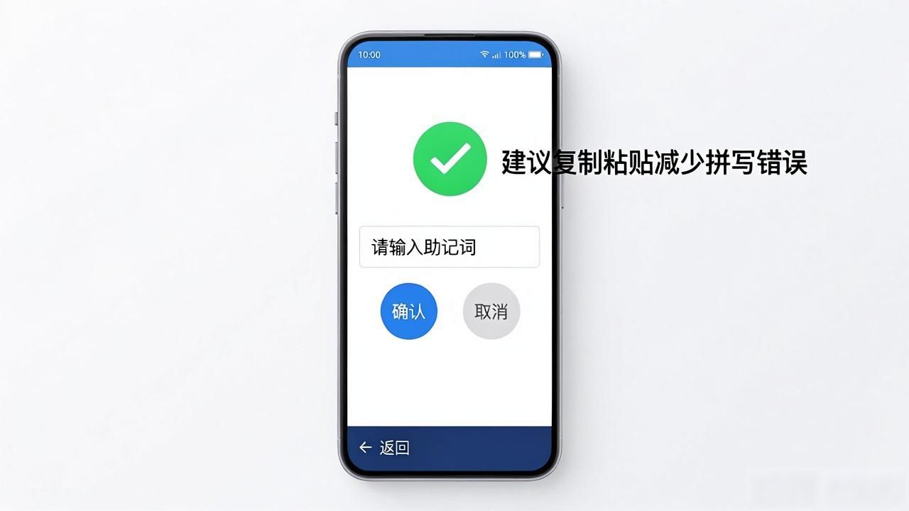 Trust钱包助记词导入详细教程