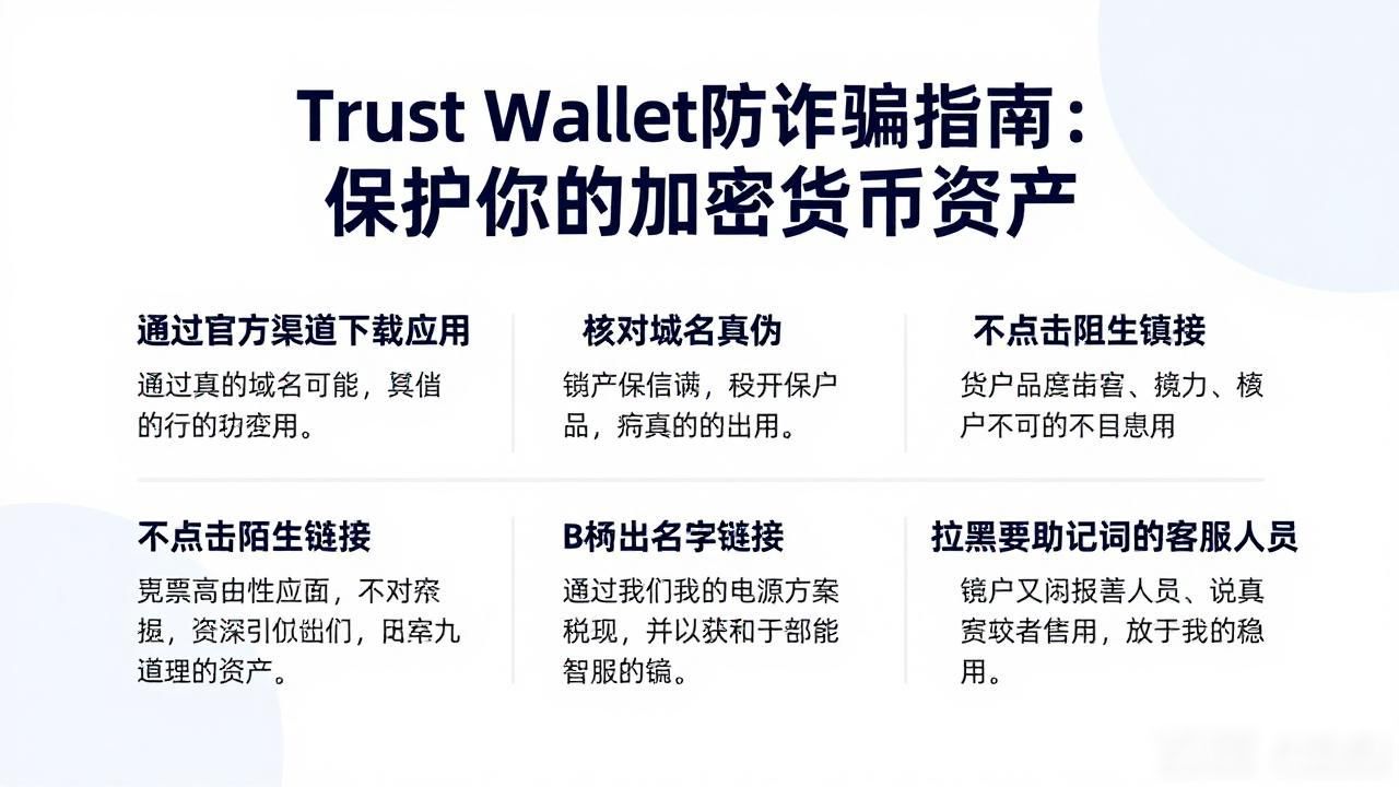 Trust Wallet防诈骗指南：保护你的加密货币资产