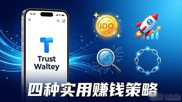 Trust Wallet下载后怎么变现？四种实用赚钱策略