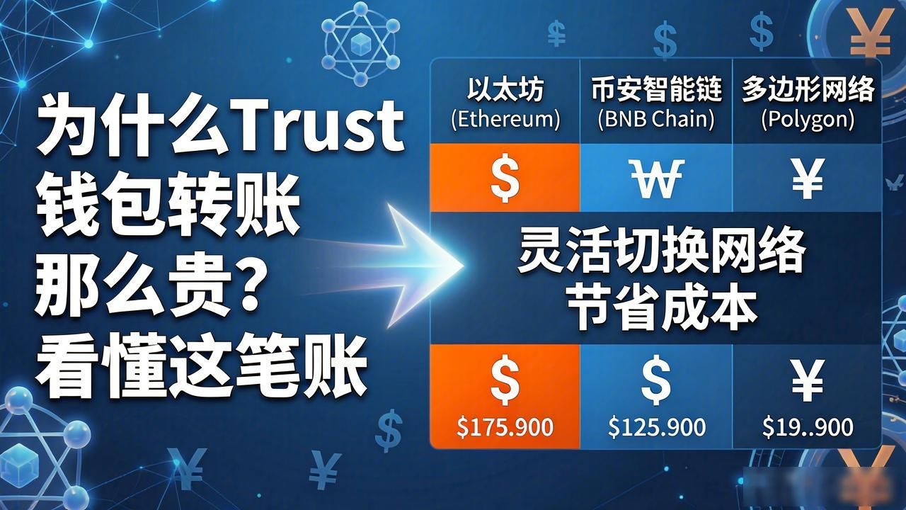 为什么Trust钱包转账那么贵？看懂这笔账