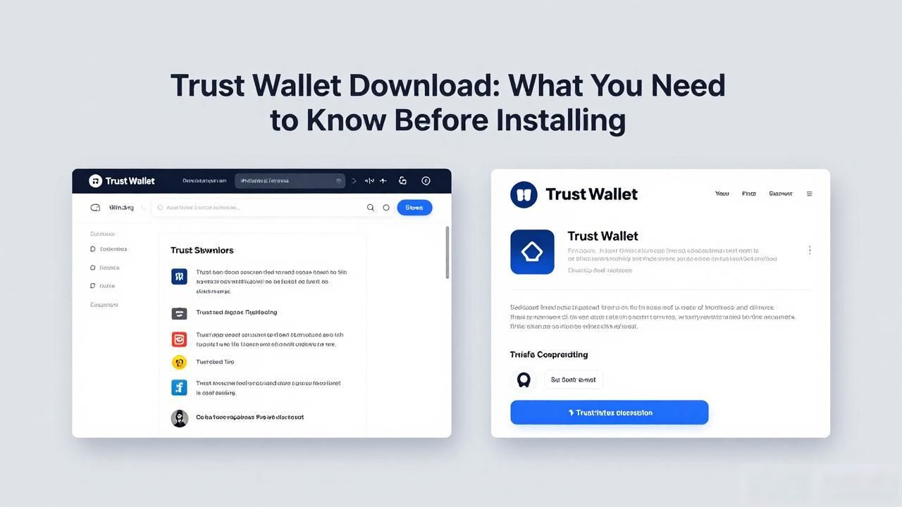 Trust Wallet Download: What You Need to Know Before Installing