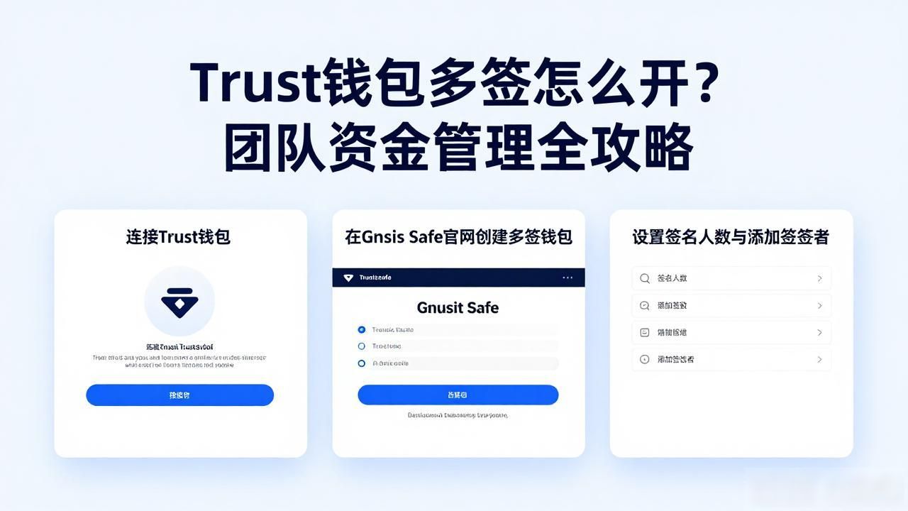 Trust钱包多签怎么开？团队资金管理全攻略