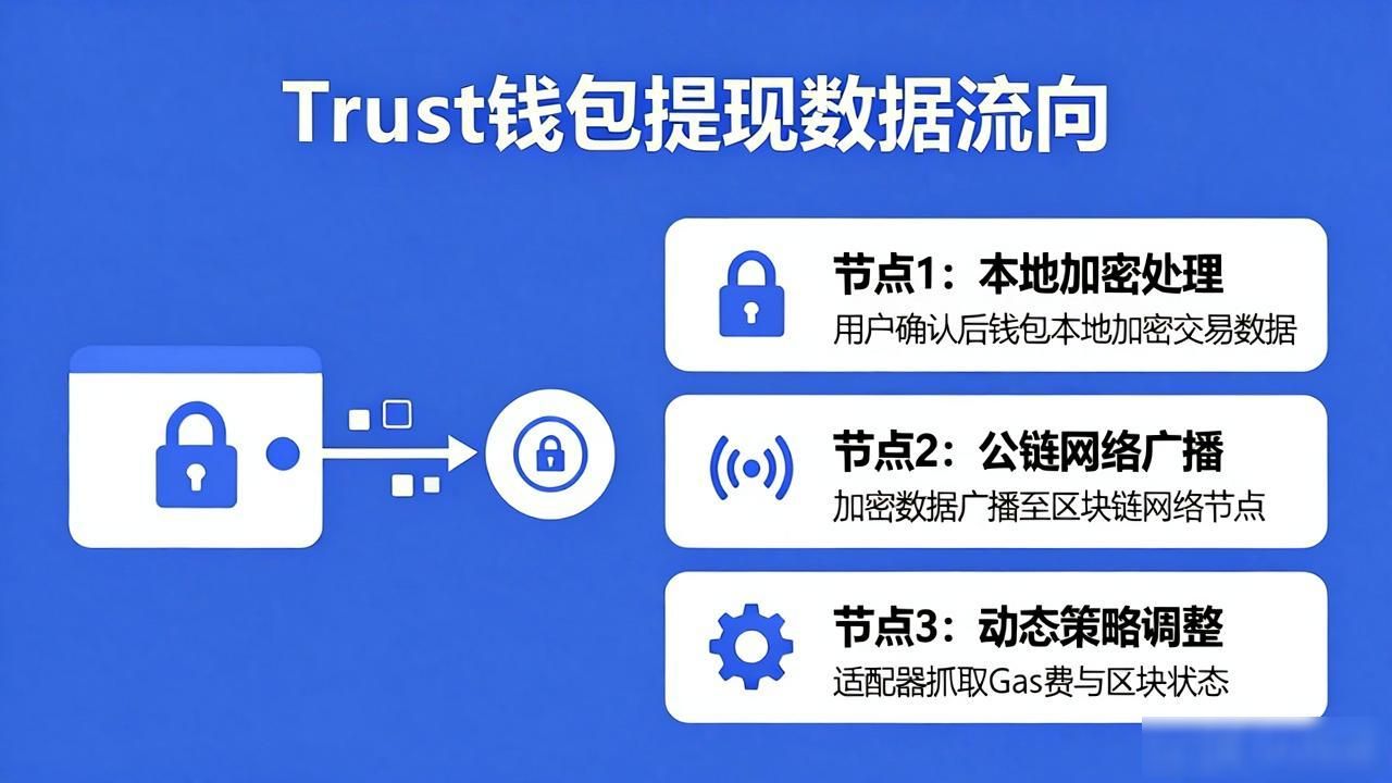 Trust钱包提现时，数据到底怎么流向的？
