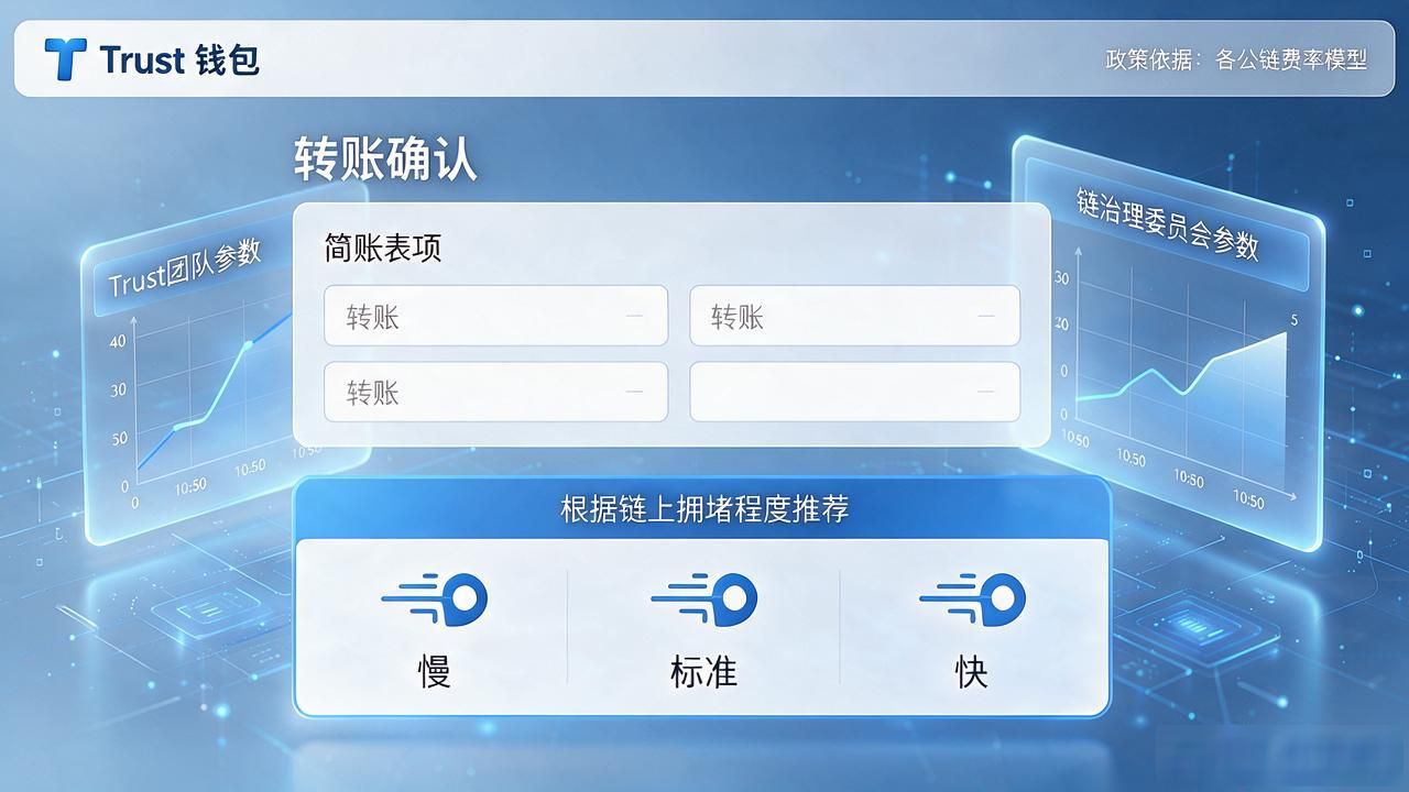 Trust钱包的网络费用怎么收？背后的政策和机制给你讲明白