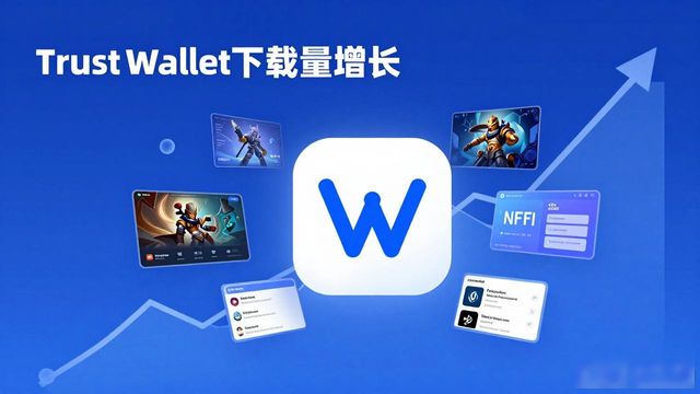 Trust Wallet下载量涨了，说明什么？市场参与的新趋势来了