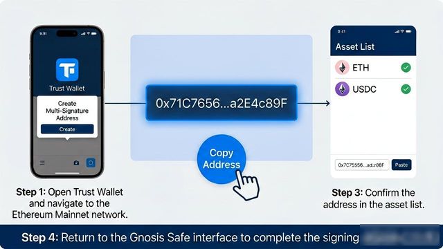 Trust钱包多签地址创建教程