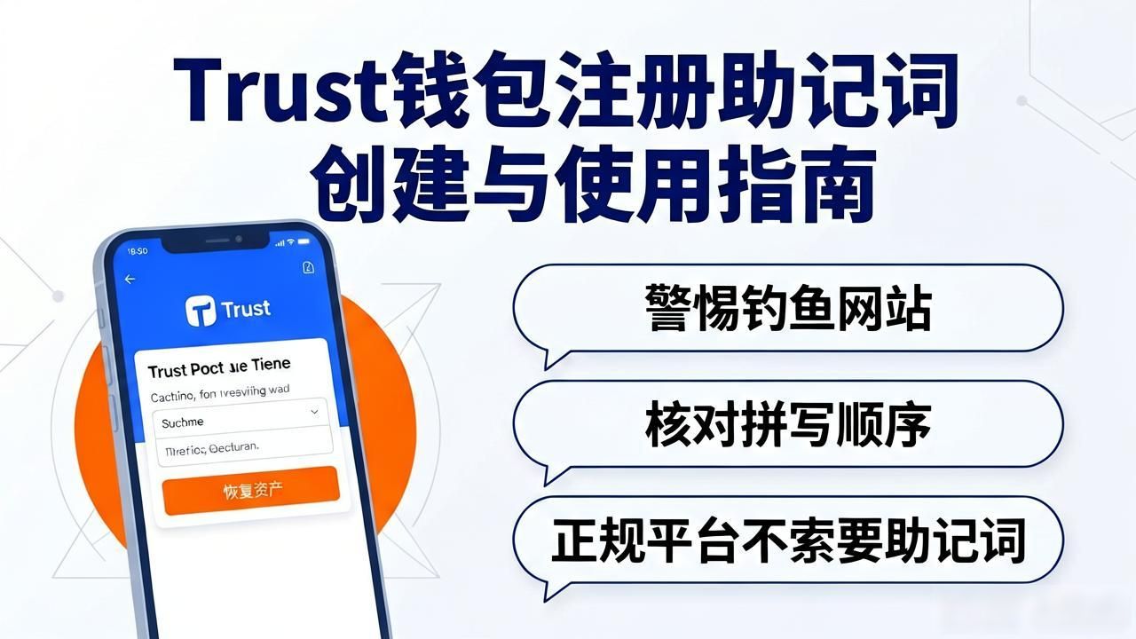 Trust钱包注册助记词创建与使用指南