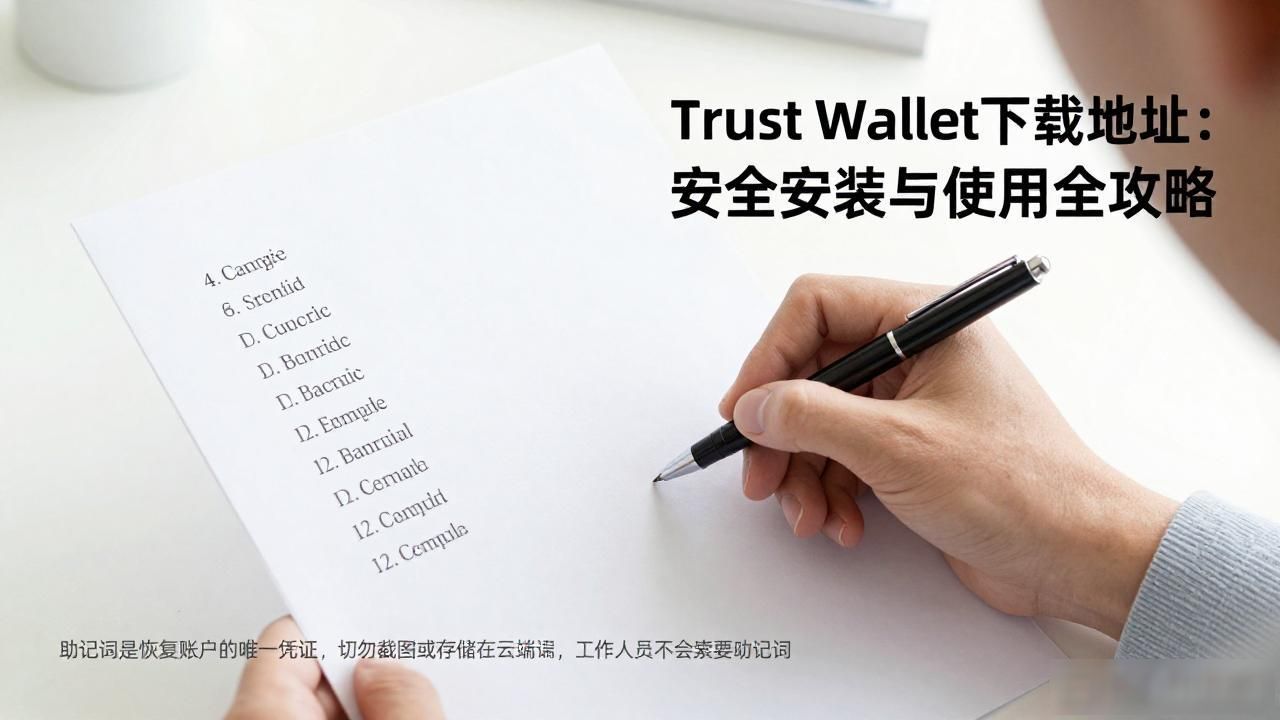 Trust Wallet下载地址中的技巧与应用示例_Trust Wallet官方下载地址_Trust Wallet助记词备份
