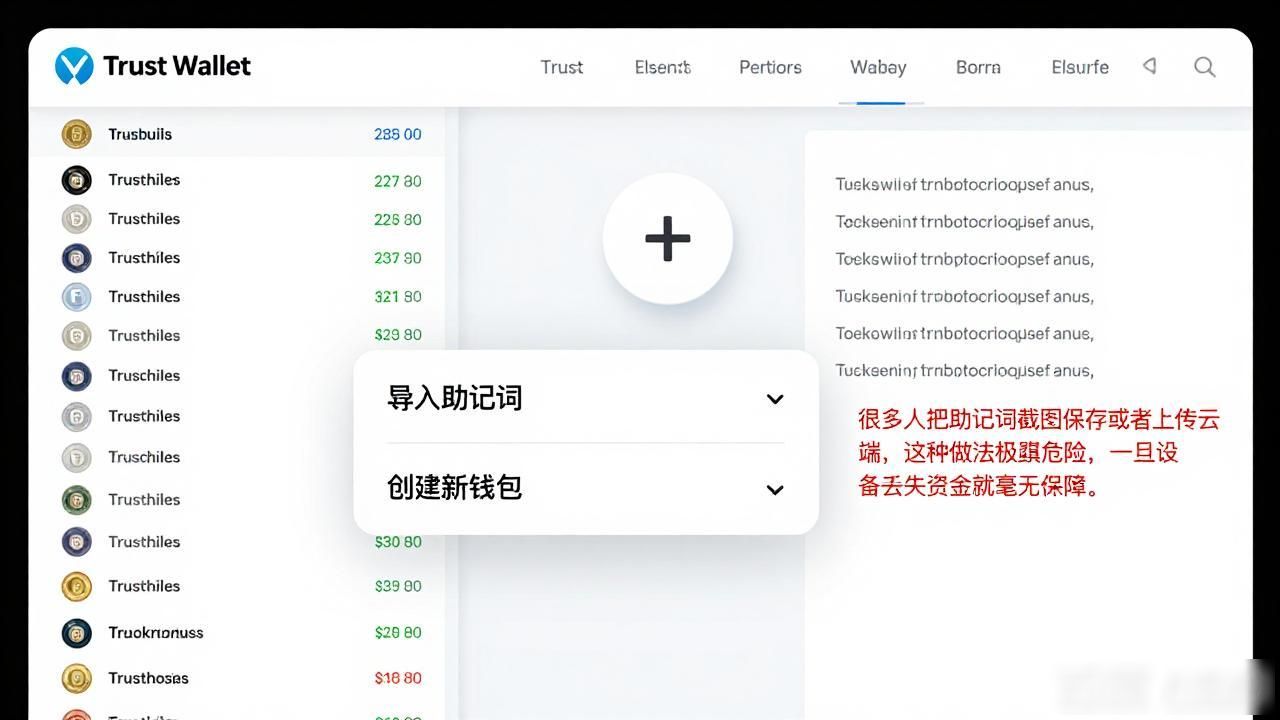 Trust Wallet怎么用？官网新手指南与避坑攻略