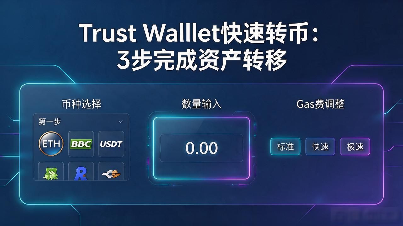 Trust Wallet快速转币：3步完成资产转移