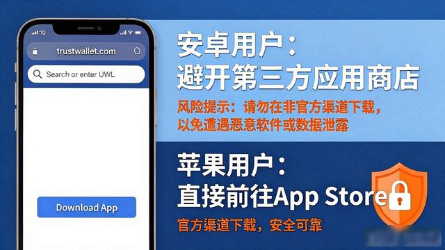 下载Trust Wallet别踩坑！三步识别假官网