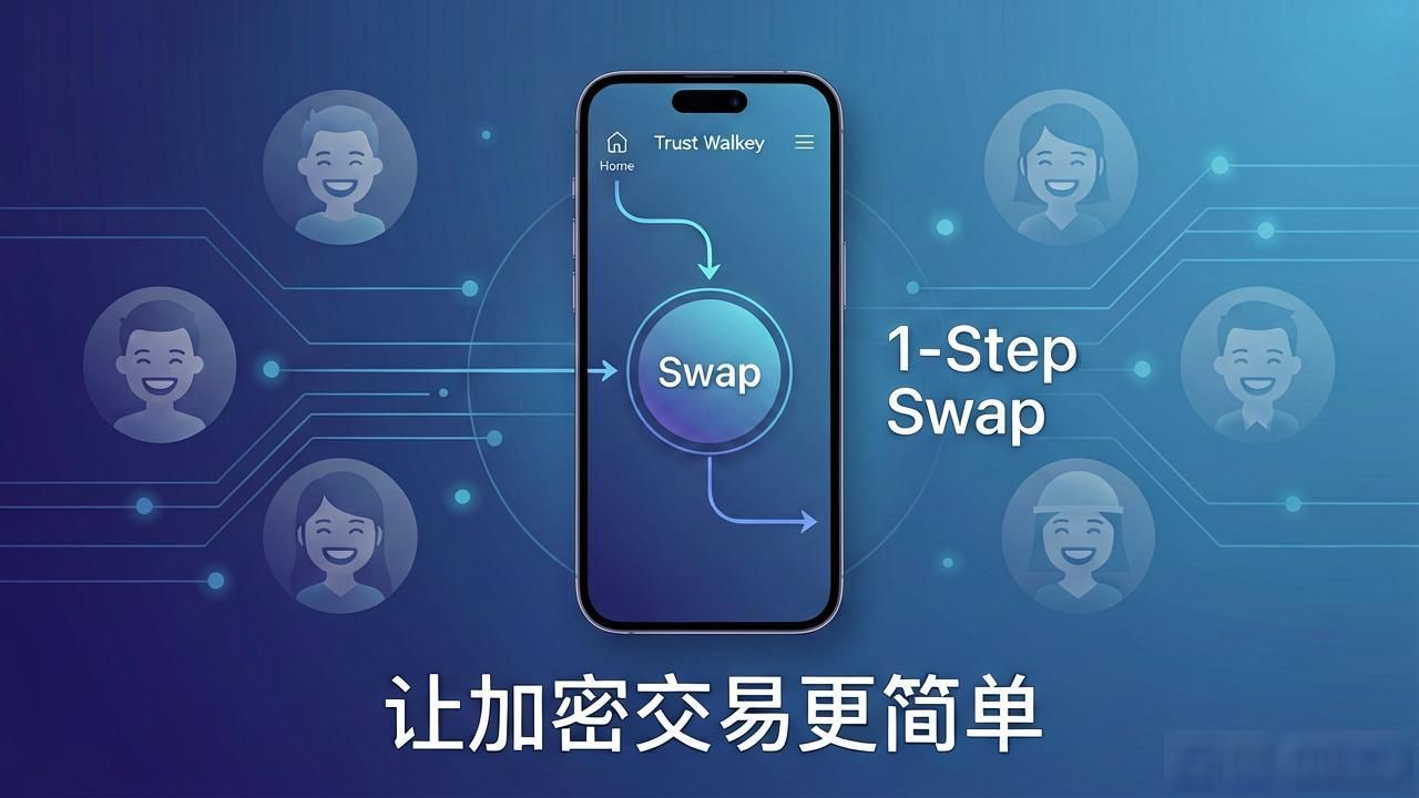 Trust Wallet新版：一键互换资产，让加密交易更简单