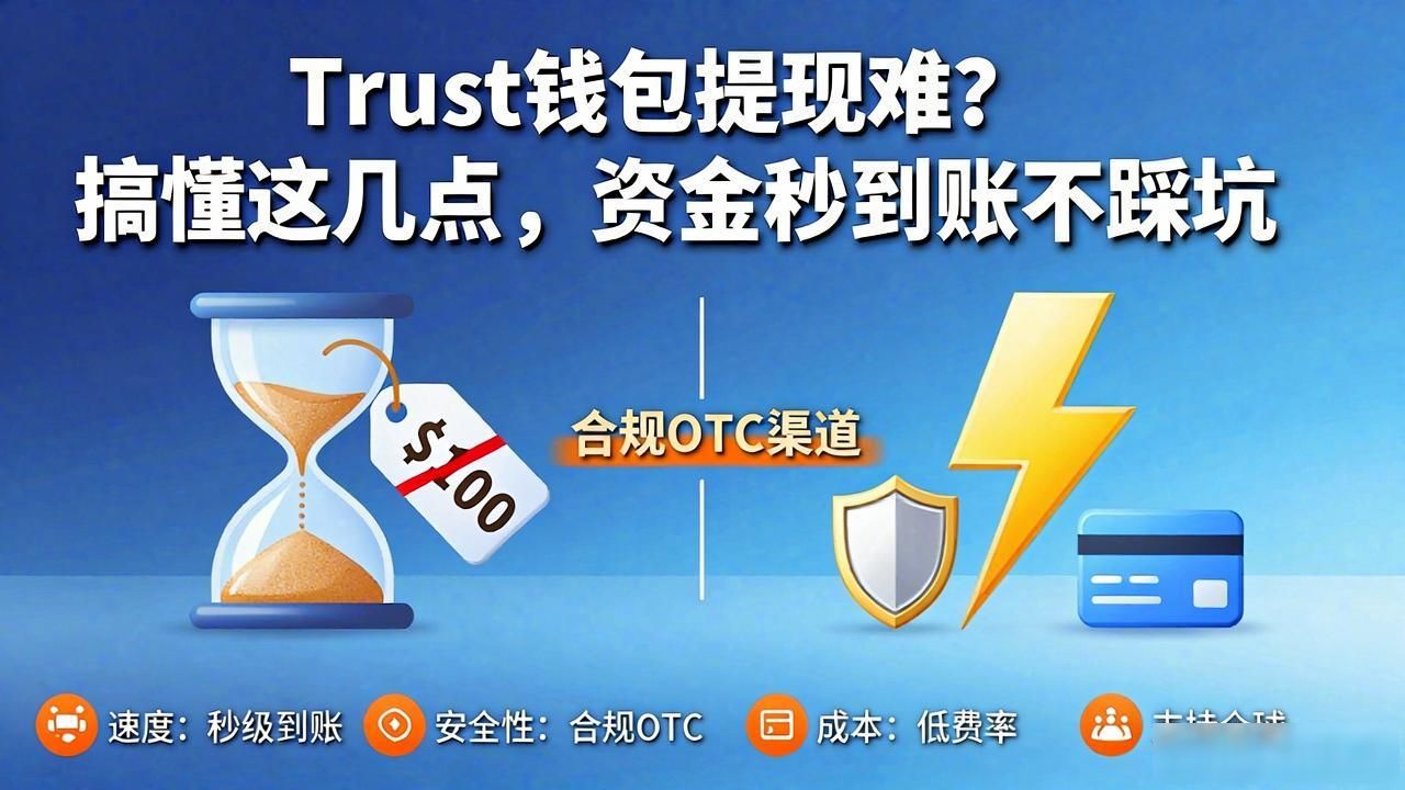 Trust钱包提现难？搞懂这几点，资金秒到账不踩坑