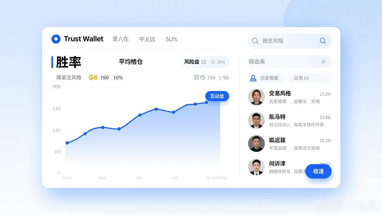 加密货币市场社交交易_Trust Wallet社交交易功能_Trust Wallet App 中的社交交易功能