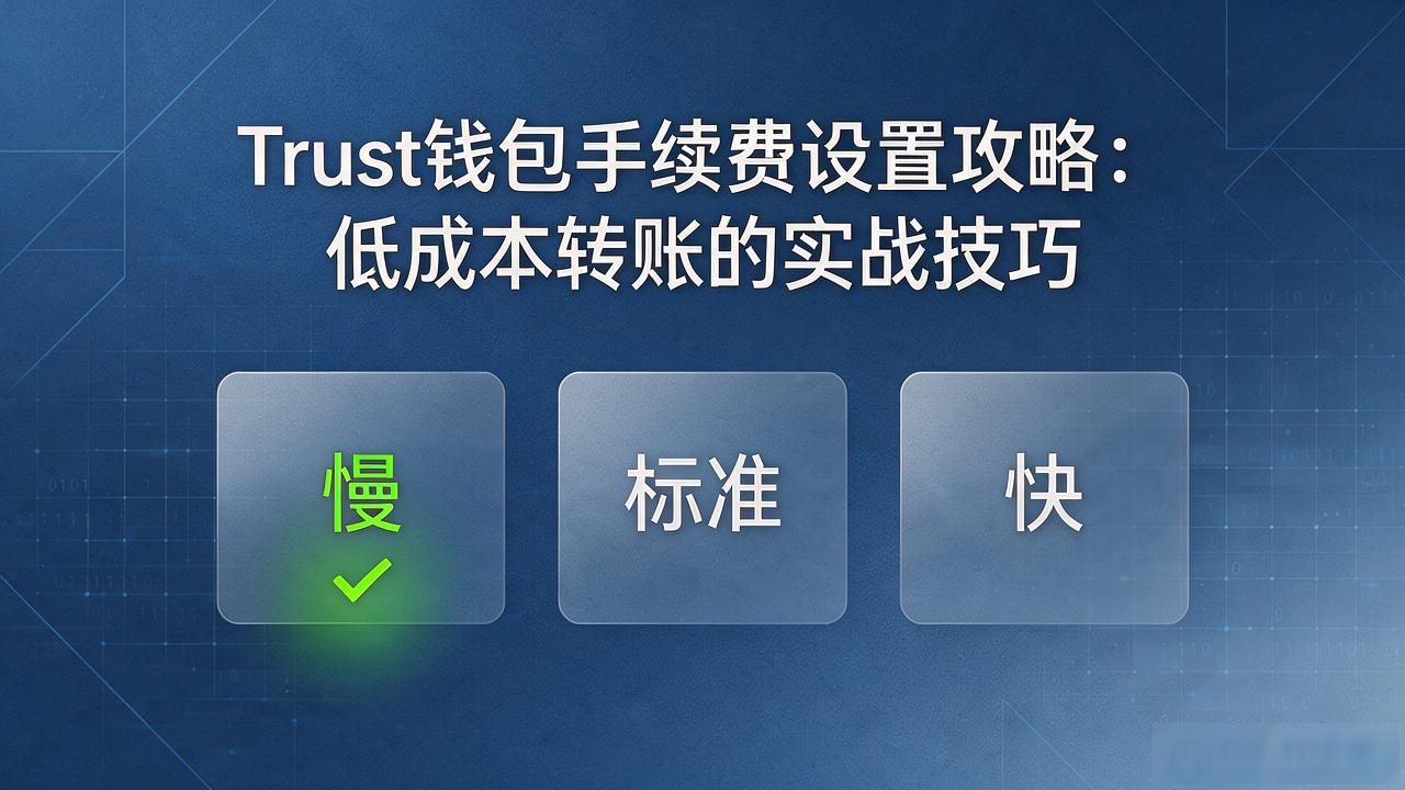 Trust钱包手续费设置攻略：低成本转账的实战技巧