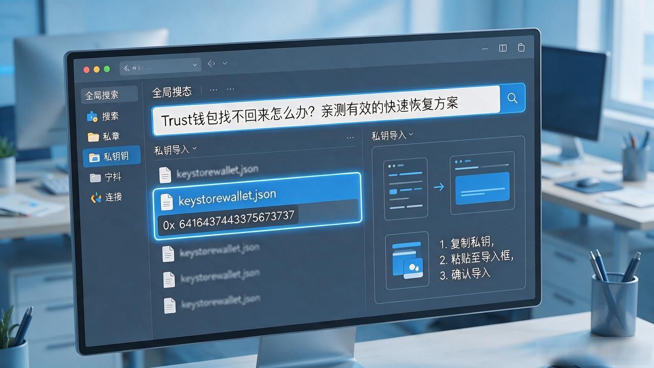 Trust钱包找不回来怎么办？亲测有效的快速恢复方案