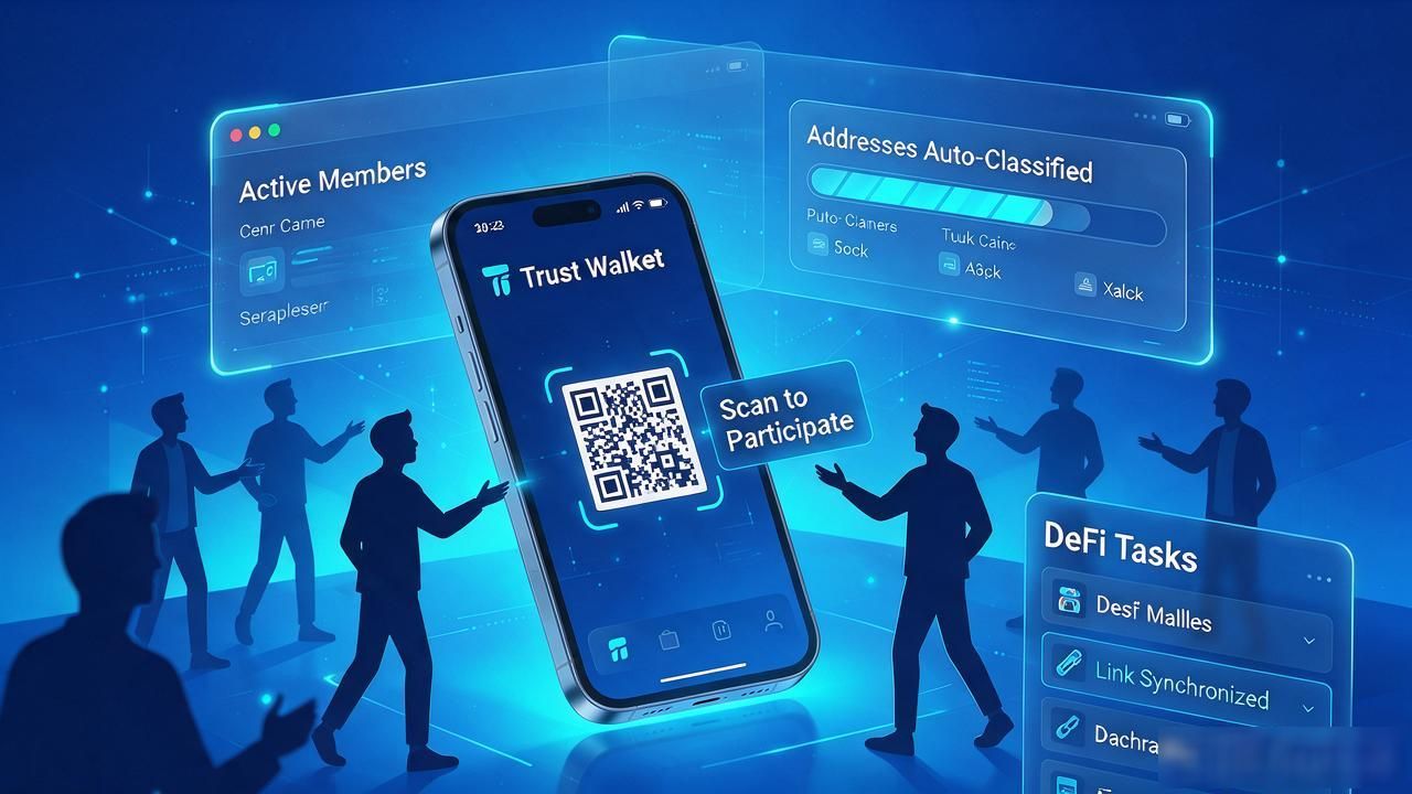 苹果手机用Trust Wallet怎样高效共享链上数据