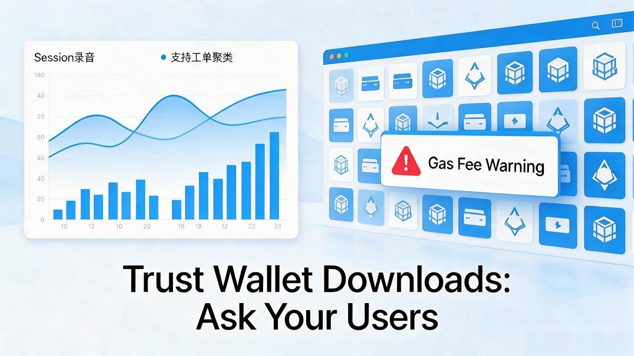 Elevating Trust Wallet's download criteria through user insight Trust Wallet Downloads: Ask Your Users