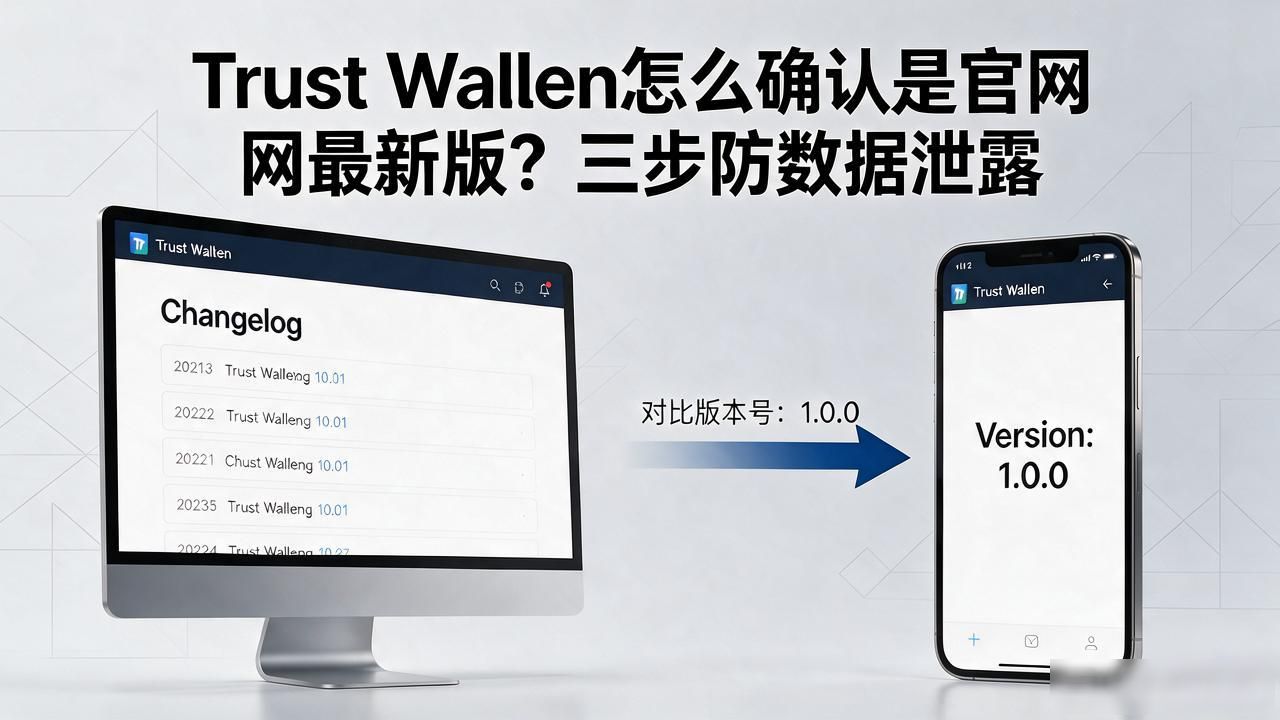 Trust Wallet怎么确认是官网最新版？三步防数据泄露