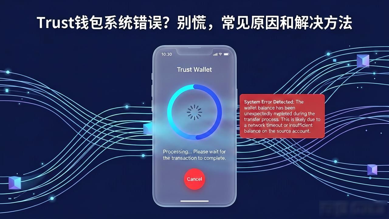 Trust钱包系统错误？别慌，常见原因和解决方法