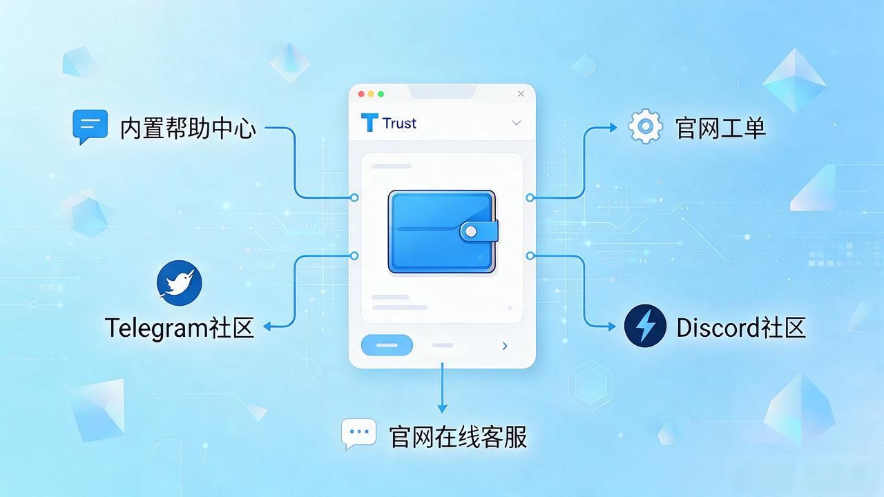 Trust Wallet 下载后有哪些福利？官方支持渠道全解析