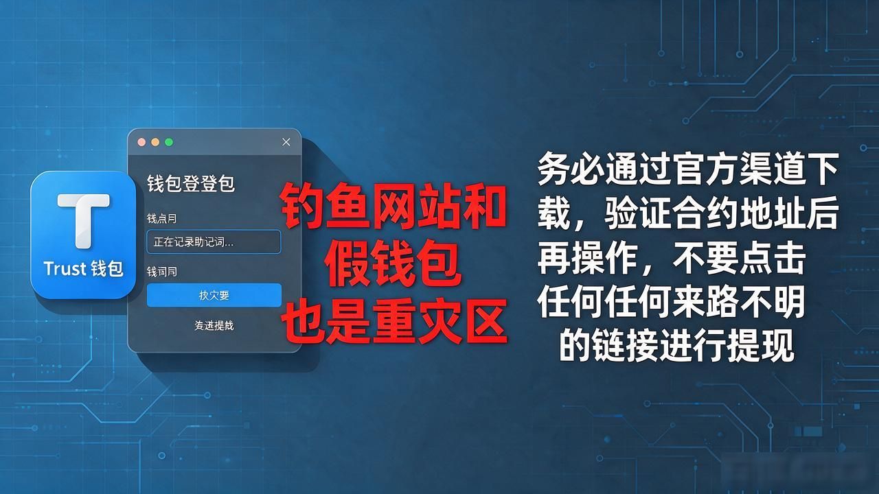 Trust钱包提现踩过的坑：这些风险一定要知道