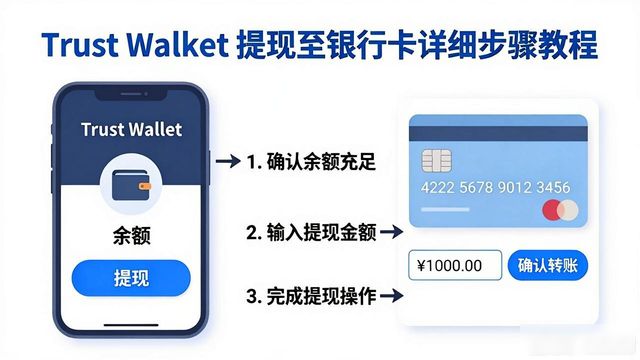Trust Wallet提现到银行卡的详细步骤