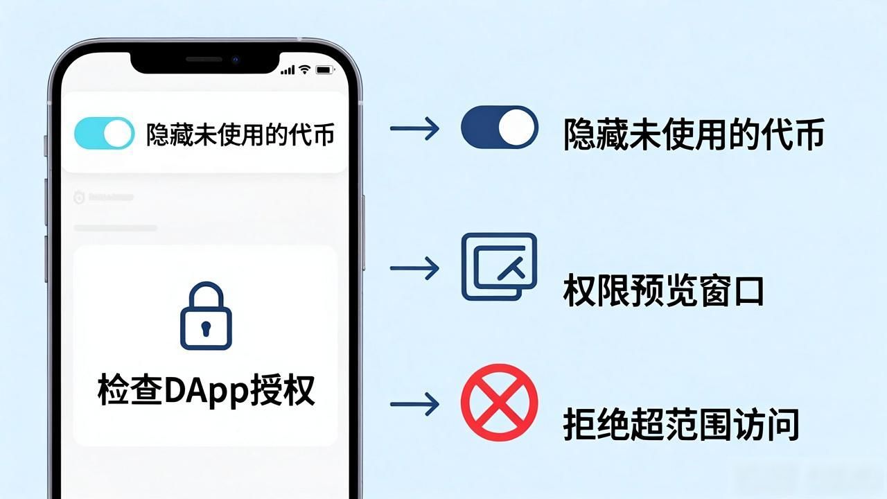 Trust Wallet新版权限咋设？新手必看防丢币指南