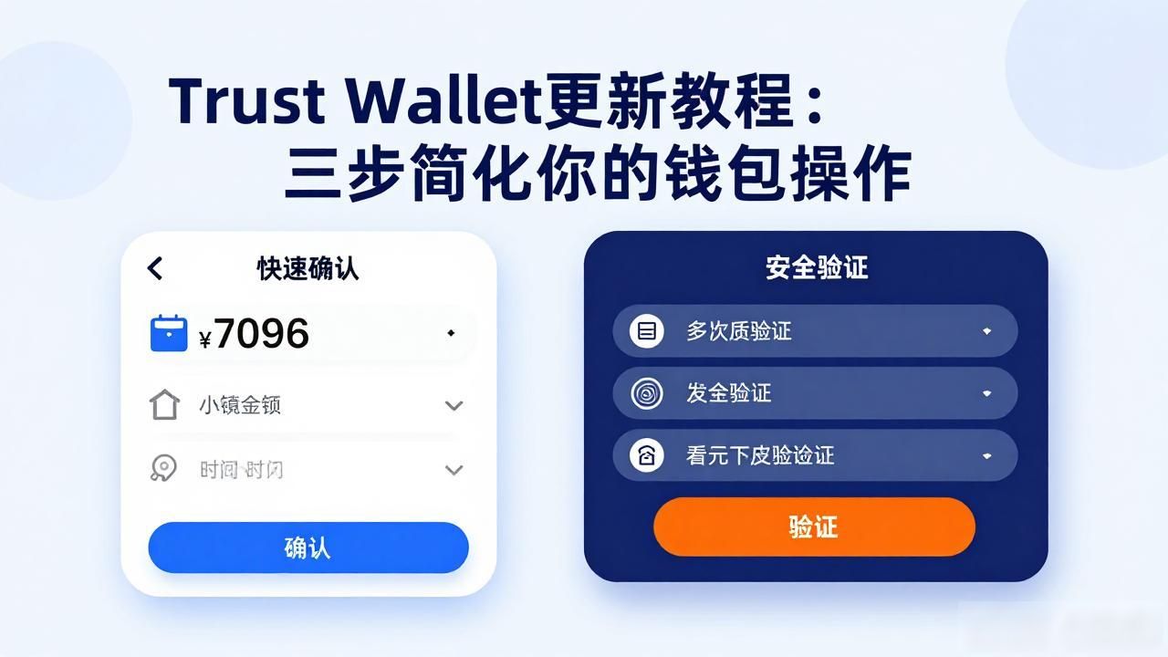Trust Wallet更新教程：三步简化你的钱包操作
