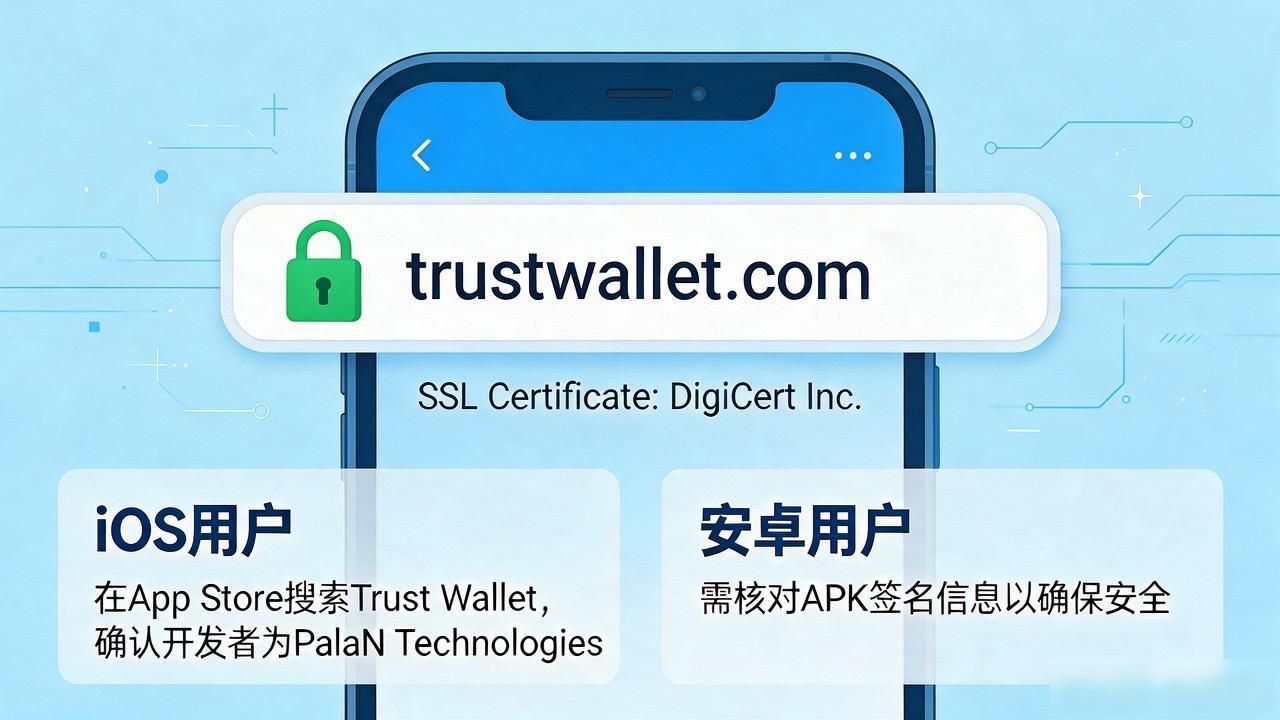 Trust钱包下载地址误区，别再点错链接被钓鱼
