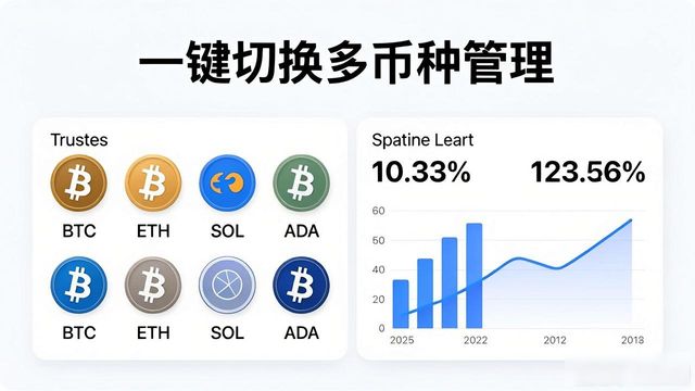 Trust Wallet苹果版怎么管理多币种？教你一键切换