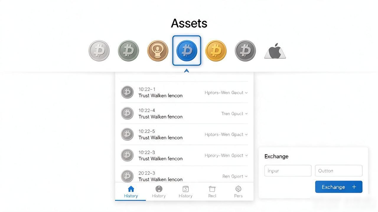 如何在Trust Wallet苹果版中查看资产历史？_Trust Wallet资产页面交易明细查看_Trust Wallet苹果版资产历史交易记录