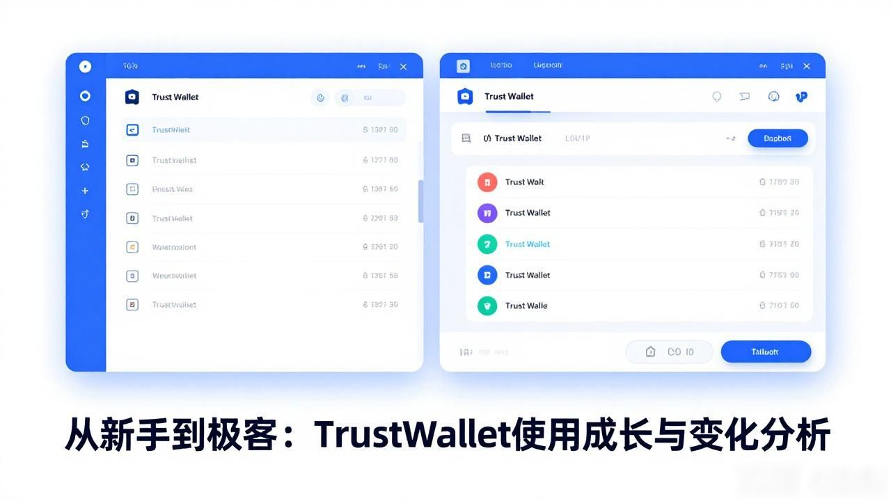 从新手到极客：Trust Wallet使用成长与变化分析